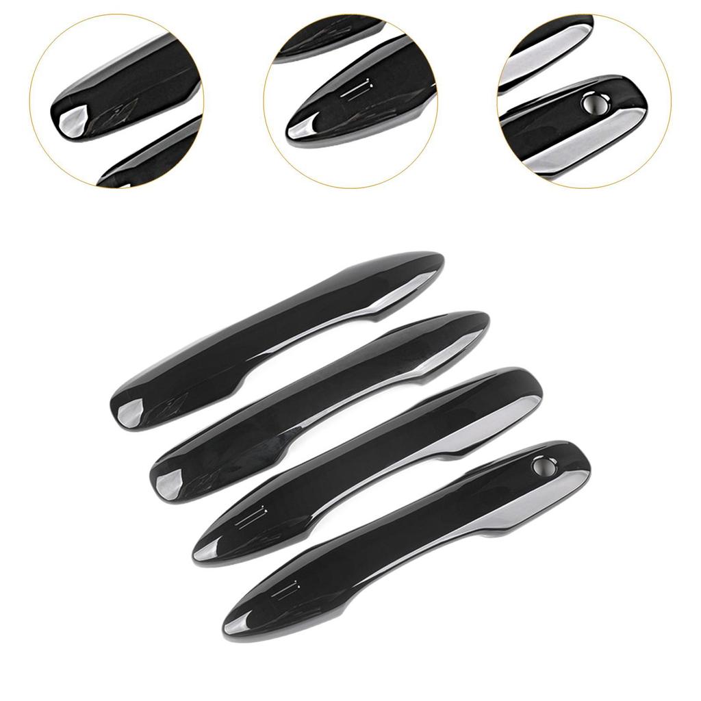 Auto Exterior Door Handle Cover Protection Cover Sturdy Easy Installation Door
