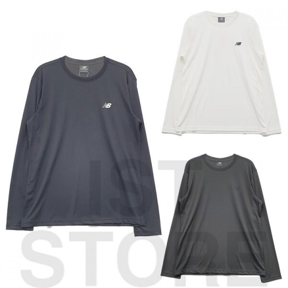 

New Balance Unisex Slim Fit Performance Long Sleeve Tee Nbndfco103 (10)White/090(S)
