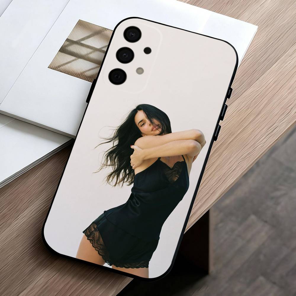 Model K-Kendall Nicole J-Jenner Phone Case For Samsung Galaxy A73,A72,A71,A70,A53,A52,A51,Soft Silicone Black Cover Samsung a22 4g