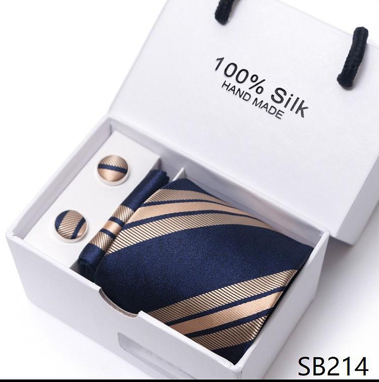 Tie Gift Box 5-Piece Set Group Tie Business Dress Wedding Tie
