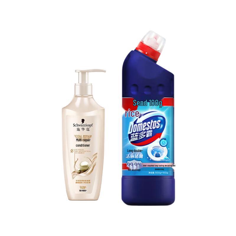 Schwarzkopf Hair Conditioner & Bloo Toilet Gel Bundle