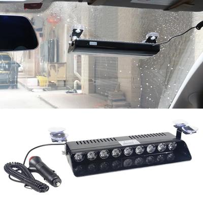 12LED Emergency LED Strobe Light Police for Car Truck Red Blue Amber White LED Flasher Beacon Warning Lamp Car Light Assembly