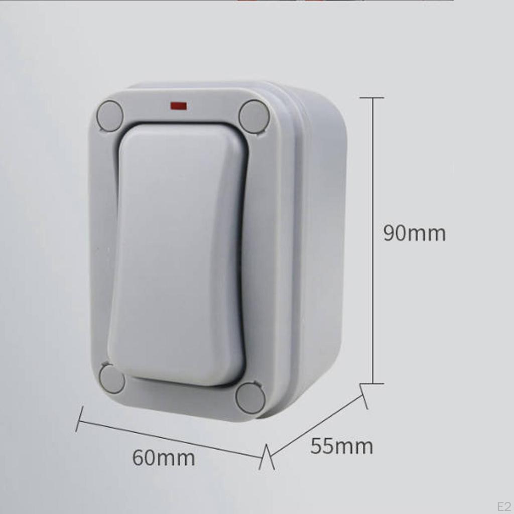 Outdoor Waterproof Push Button Switch for Home Security