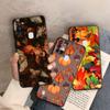 Fall für Samsung Galaxy M30s M22 M32 5g M31 M13 M51 M33 M23 M52 M12 Herbst Blätter Herbst fuchs Kürbis Halloween Herrliche Abdeckung