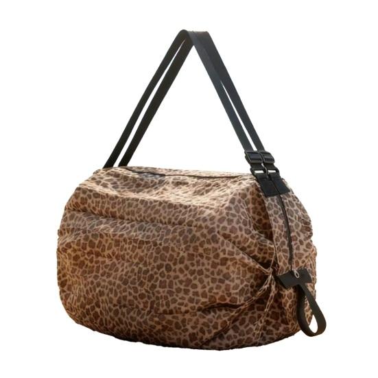 Handbag Foldable Reusable Shopping Bag with Strap Shoulder or Hand Carry Washable Nylon Tote Bag for Grocery Travel Outdoor Use