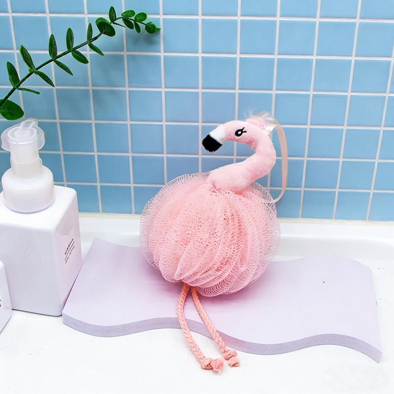 Children's Super Soft Bath Loofah - Unicorn & Flamingo Designs, Durable & Gentle Scrubber.