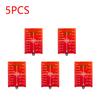 1-5Pcs Vertical/Horizontal Laser Level Target Card Red/Green Line Spot Enhancement Magnetic Inch/cm Leveling Board Tool Part