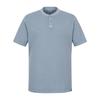 FERRAROMILANO Pig-Dyed Henley Neck T-Shirt G Blue (Am0Eks25246)