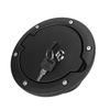 Fuel Tank Gas Cap Cover with Lock Fits for Jeep Wrangler JK 2007 2017