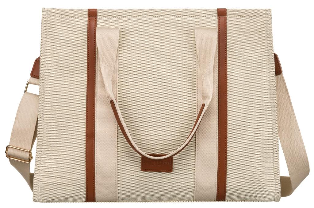 PTN CAN-04-5785 Nat-Brown Canvas Bag