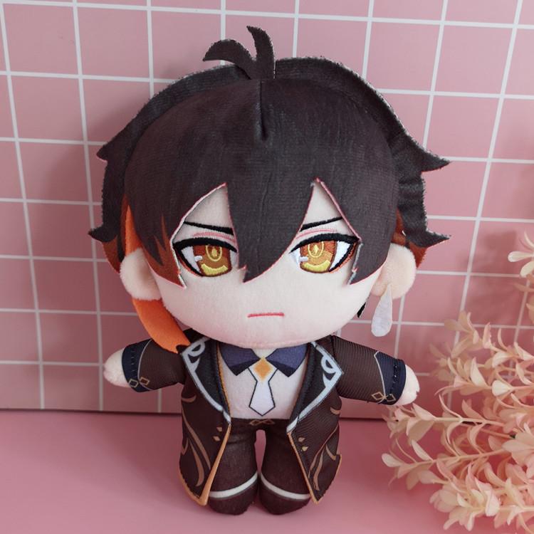 Game Genshin Impact Scaramouche Plush Doll Pillow Cosplay Cartoon Props Accessories