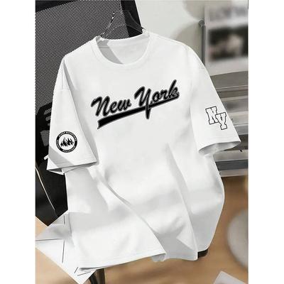 Neues Sommer-T-Shirt für Herrenmode Persönlichkeit Vielseitig bedrucktes Herren-T-Shirt Top