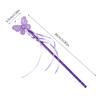 Butterfly Magic Stick Princess Cosplay Props Little Girl Character Costume Accessory for Children Girl Kindergarten