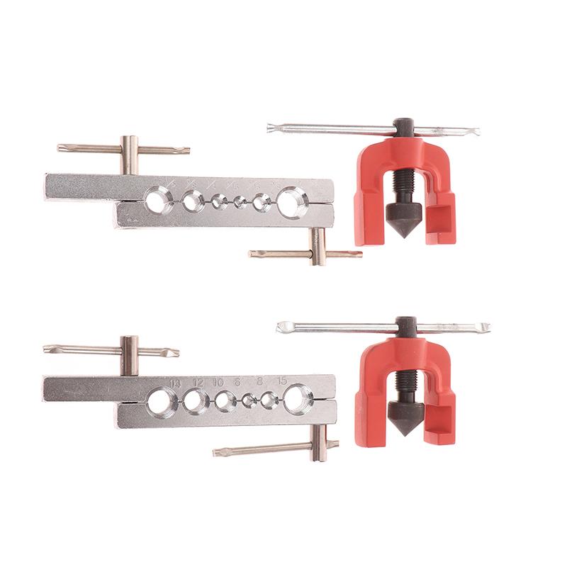 Tube Cutter Flaring Tool Kit Tube Expander Expansion Mouthparts Pipe Cutter Reamer Device For Copper Tube Flaring Tools 6-15Mm