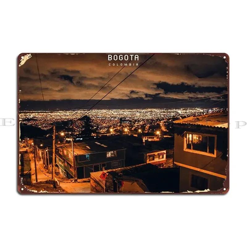 Bogota Metal Signs Personalized Custom Cinema Mural Cinema Tin Sign Poster 20x30cm(7.8x11.8inch)