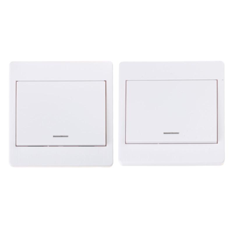 Wireless Remote Control Switch Wall Panel Transmitter Wireless 433mhz Light Switch for Homes Living-Room Bedroom