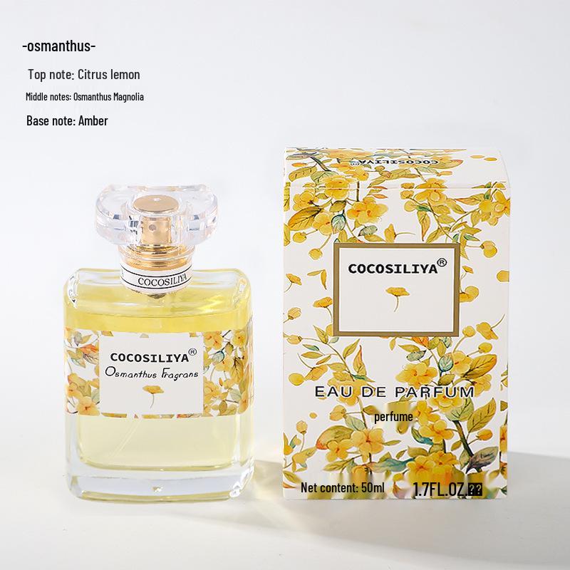 COCOSILIYA Women's Perfume - Floral Osmanthus, Rose, Lavender, Gardenia - Fresh Eau de Toilette, 50ml.