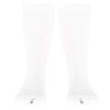 Truform mmHg Compression Open XL 30-40 Stockings, Unisex, Knee-Length, Toe, White,