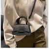 Pure Color Minimalist Handbag Fashionable Single Shoulder Crossbody Bag Women's Faux Leather Square Purse KTB