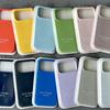 Original Premium Skin Feel Liquid Silicone Phone Case for IPhone 17 Pro Max 17E Air 16 15 14 13 Pro Anti-drop Protect Slim Cover