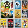 Game Cuphead Decor Vintage Metal Signs Tin Signs Captain Poster Decor for Bar Pub Club Man Cave Wall Decoration