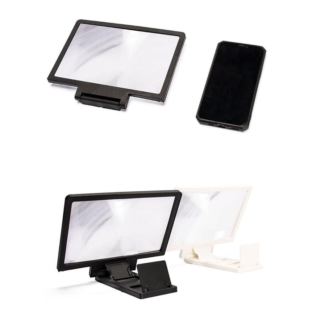Portable Phone Screen Magnifier for Daily Reading Learning Movie Streaming Enlarged Screen Phone Stand Bracket Tool
