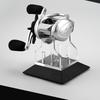 Acrylic Fishing Reel Display Holder Spinning Baitcasting Reel Stand Rack Durable Non Slip Water Drop Wheel Display Stand Support