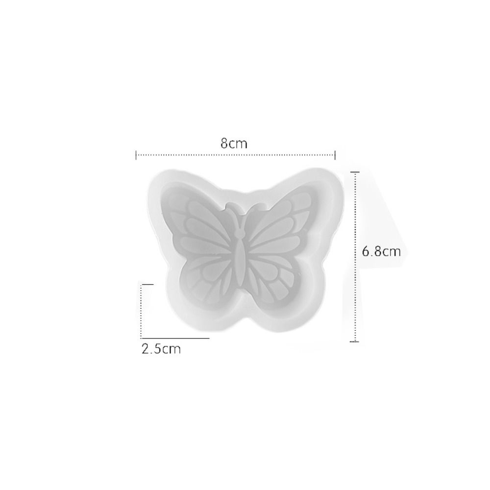Odorless Candle Mold Silicone Soap mould DIY Butterfly Shape Mold  Candle Making