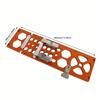 Aluminum Alloy Track Saw Square Guide Rail Angle Stop Woodworking 90 Degree Right Angle Guide Plate Square Everytime Cutting