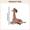 Giraffe Birthday Gift Stuffed Animal Cartoon Ornament Doll for Car Sofa Room Home Decor