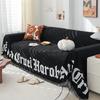 Solid Color Sofa Cover Towel Sofa Transformation Anti-Scratching Sofa Cushion Nordic Modern All-Inclusive Universal Cover Cover Blanket