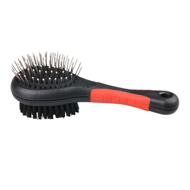 

Double-Sided Pet Dog Bathing Brush 1PC Needle Comb Durable Plastic Massage Beauty Bristle Brush Floating Hair Grooming Tool