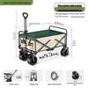 Tragbarer faltbarer Campingwagen: Leichter Handwagen für Picknick, Einkaufen & Haushalt