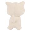 Cute Staring Cat Plush Toy Soft Stuffed Animal Big-eye White Cat Plushie For Kids Birthday Xmas Gift Home Decor Cuddle Companion