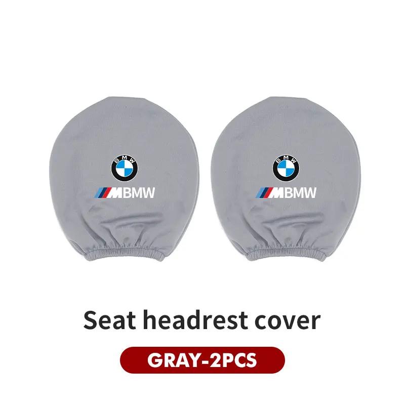 Autocollant de Voiture 2025 Siège Auto Chaud Appui-tête Oreiller de Nuque Housse de Protection Anti-poussière Pour BMW G30 G20 M3 M5 E91 E92 E93 E36 E70 X3 X4 X5