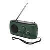 Solar Hand Crank Radio Multifunction Rechargeable Emergency Radio with Flashlight Function for Outdoor Camping Hiking