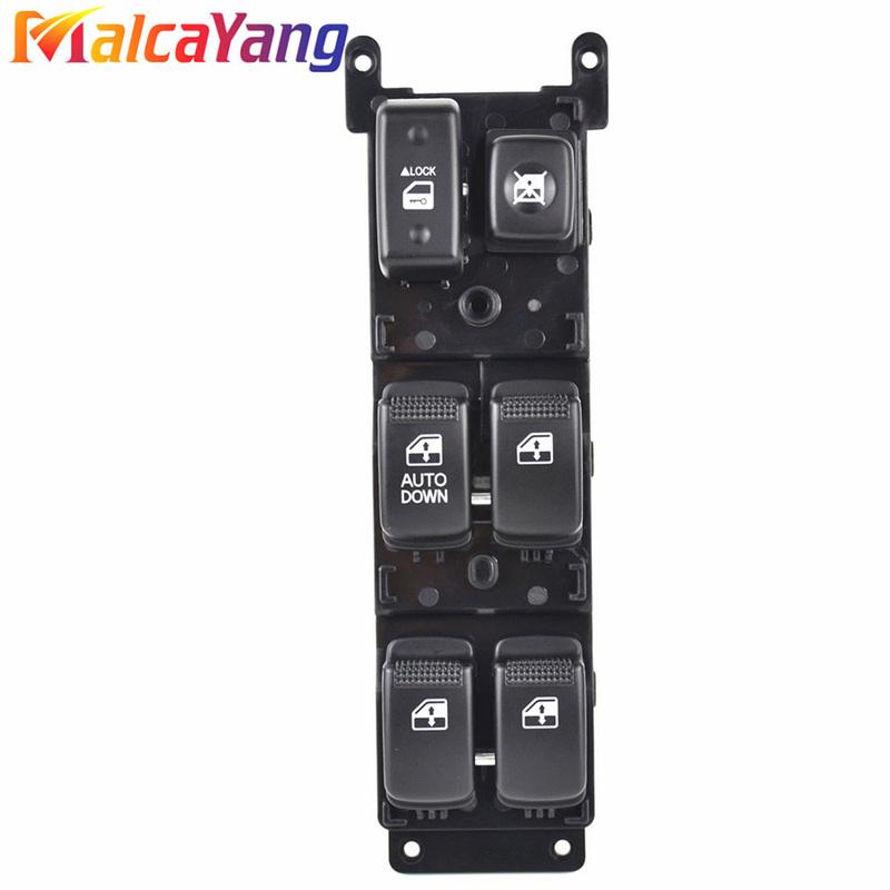 For KIA RIO 2 JB 2007 2008 2009 High Quality Power Window Master Switch Lifter Button 93570-1G200 935701G200 Car Accessories