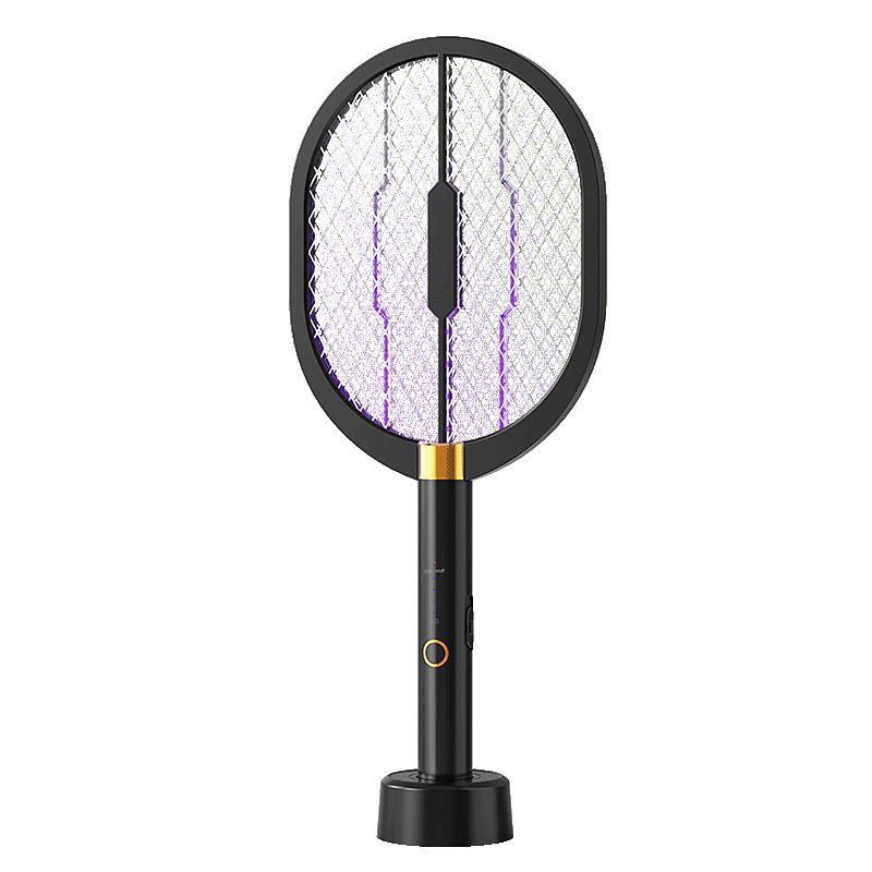 Rechargeable Electric Mosquito Swatter & Lamp: Two-in-One Outdoor Fly and Mosquito Killer for 2026 Hot Sale.