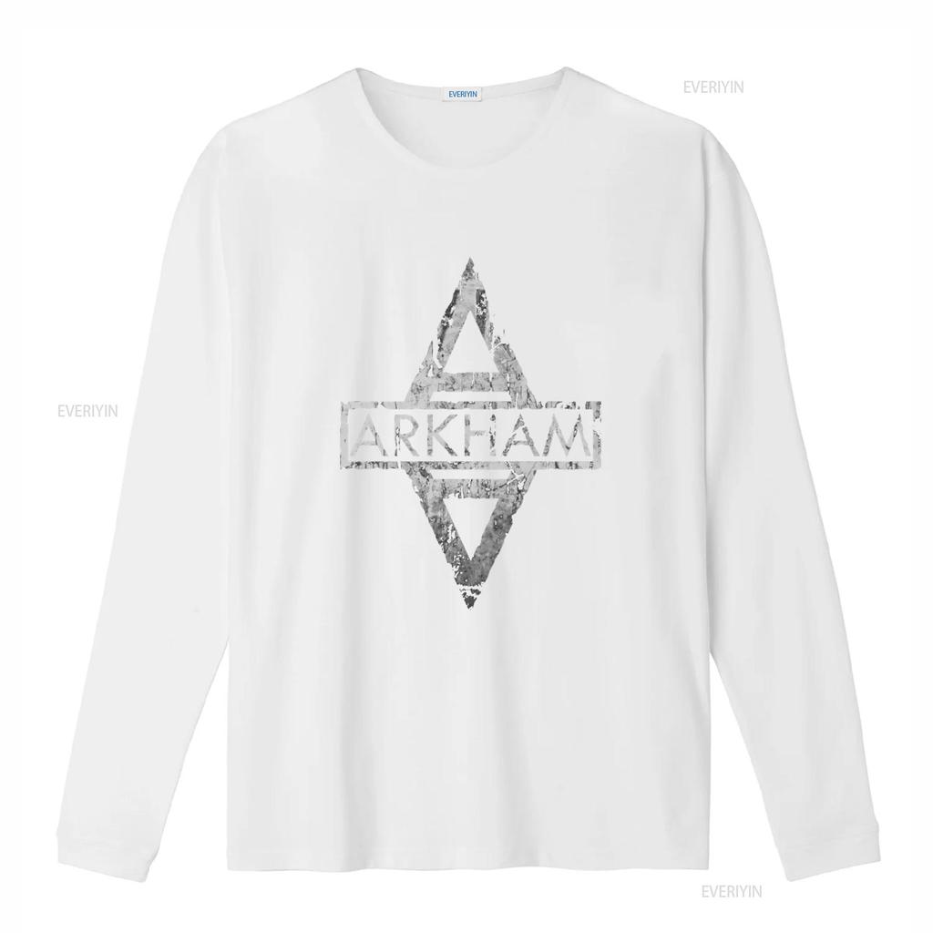 Arkham Asylum T shirt for Men PC06 vintage Washed Stylish Soft Casual Slightly homme Comfortable graphic designer clothes