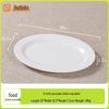 Beilaien A5 Melamine Oval Serving Plate