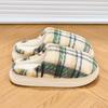 Platform Women Home Slippers Plush Warm Thick Bottom Slides Breathable Soft Non-slip Slippers Indoor Outdoor Men Casual Slippers