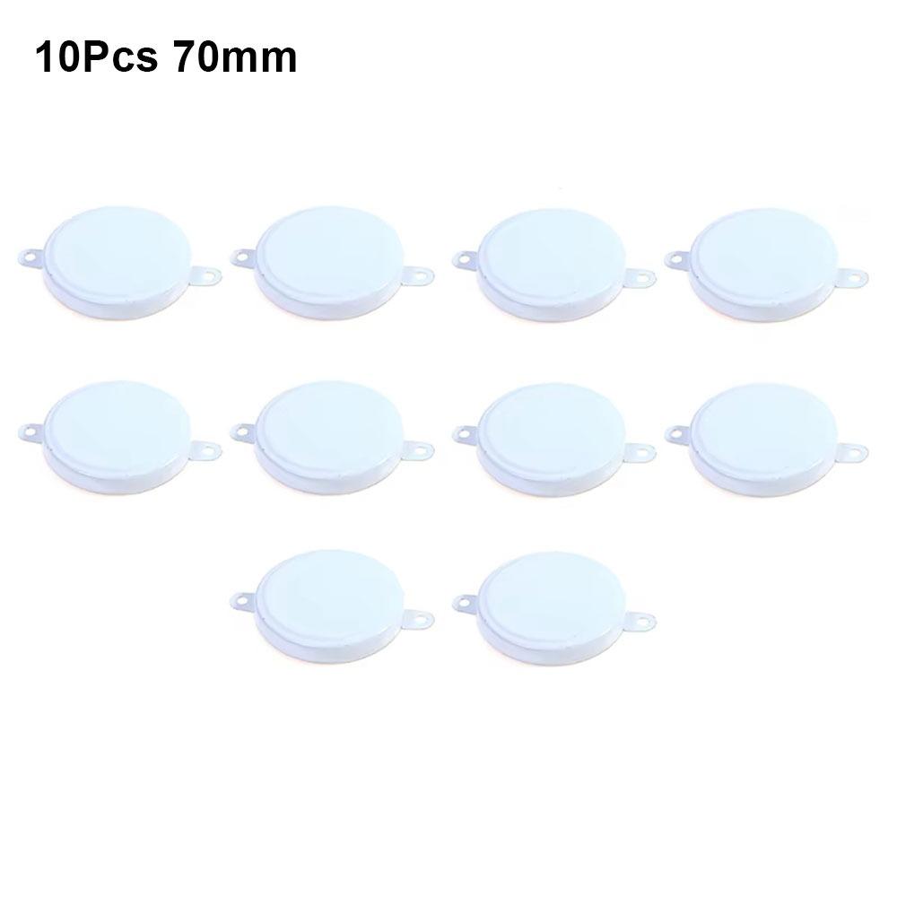 10/20Pcs S/L Sealing Lids White Iron Covers Durable Oil Bottle Seal Caps