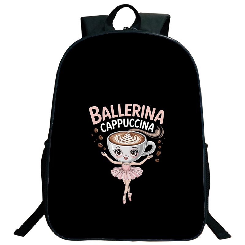 Tung Tung Tung Sahur Rucksack Italienischer Brainrot Cartoon Kinder Jungen Mädchen Studenten Schulrucksack Tralalero Tralala Teenager Umhängetasche