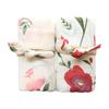 Iikuru Gauze Swaddle Baby Afghan Muslin Set of Baby Baby Prep Blanket, Cotton, Newborn, Summer, Autumn, Winter, 2, Gift, (Type B)