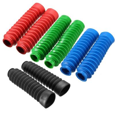 High Quality Practical Universal Motorcycle Front Fork Cover Rubber Protector Gaiters Boots Case