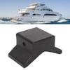 4in Universal Black Rubber Bow Stop Professional Boat V Block for Yachts Trailers Caravans