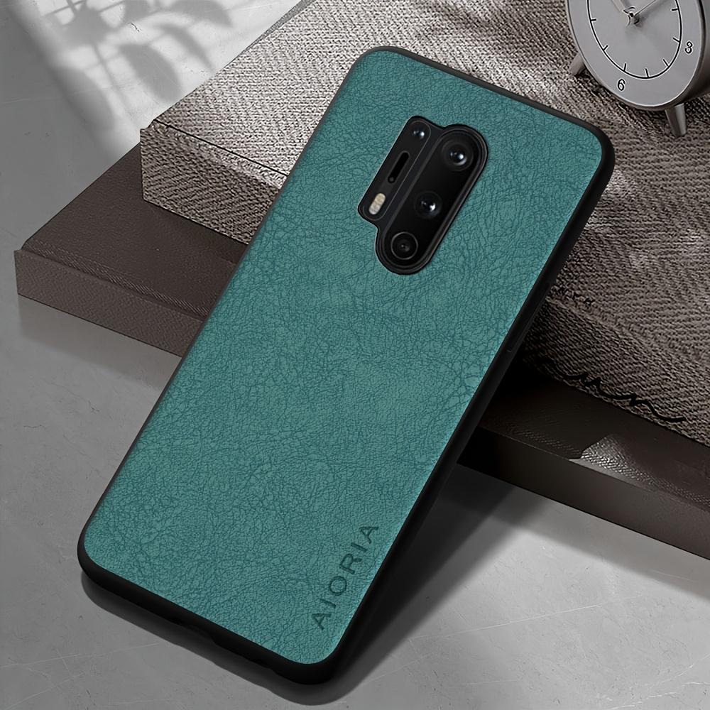 Phone Case: Luxury Retro Synthetic Leather Phone Case for Oneplus 9RT 9R 9 8 7 Pro US 6T 8T 7T Pro Matte Soft Bumper Hard Back Cover