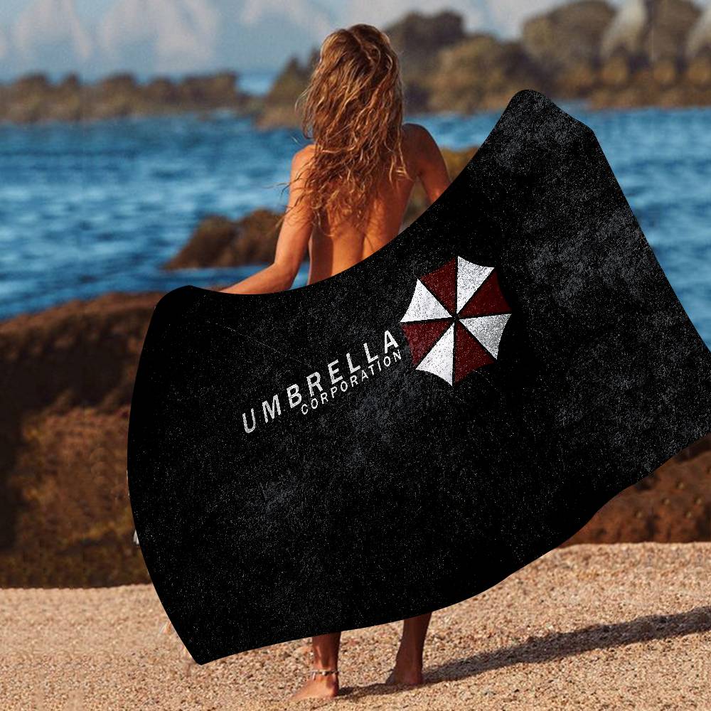 

GAME E-Evils Cool R-Resident Microfiber Printed Beach Towel Mountain Climbing Yoga Beach Swimming Running Absorbent Soft Towel W40*H60(CM)