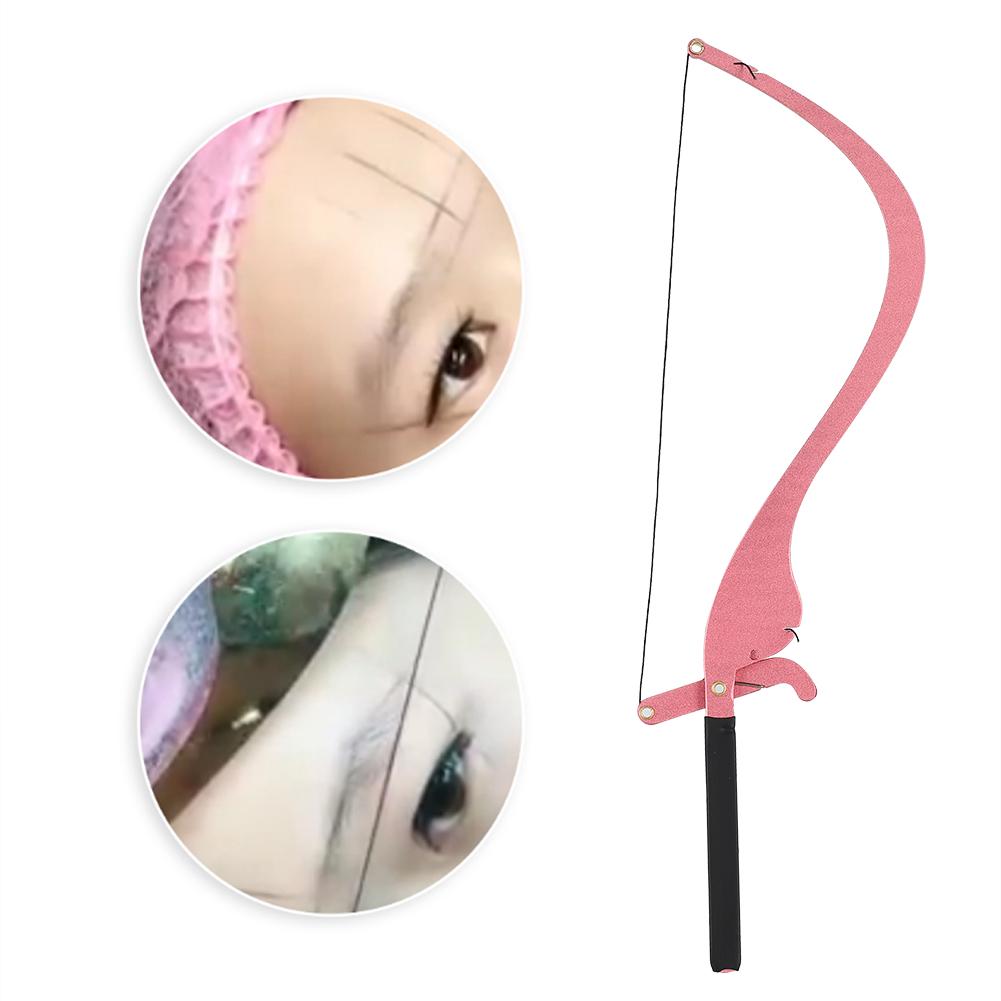 Eyebrow Tattoo Line Marking Ruler Microblading Eyebrow Positioning Line Sponge Msure Tool Set