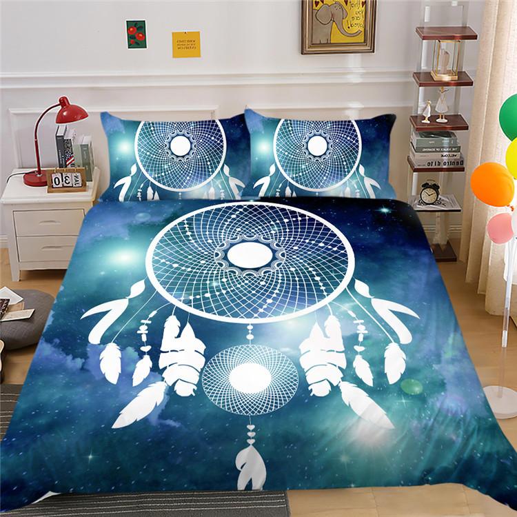 Dream Catcher 3D Digital Printing Bedding Two Or Three-Piece Set Polyester